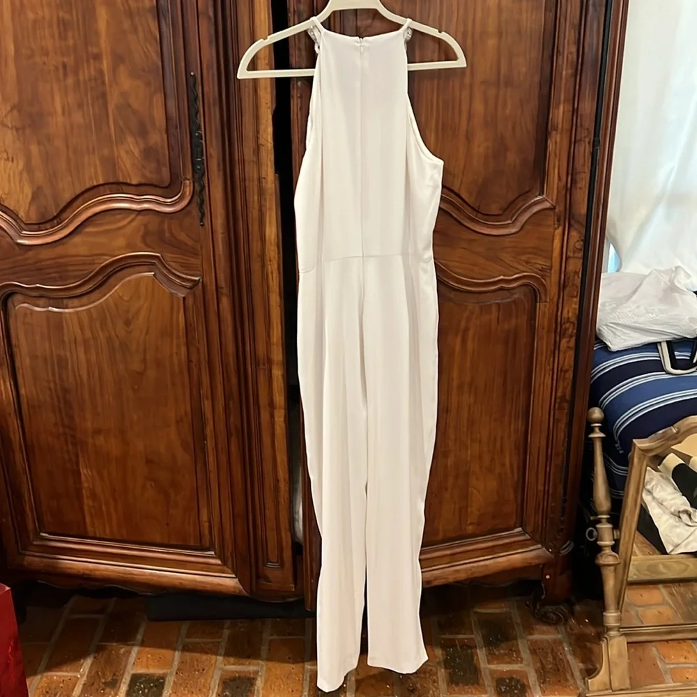 Ralph Lauren Ivory embellished strap jumpsuit NWT - Picture 6 of 15